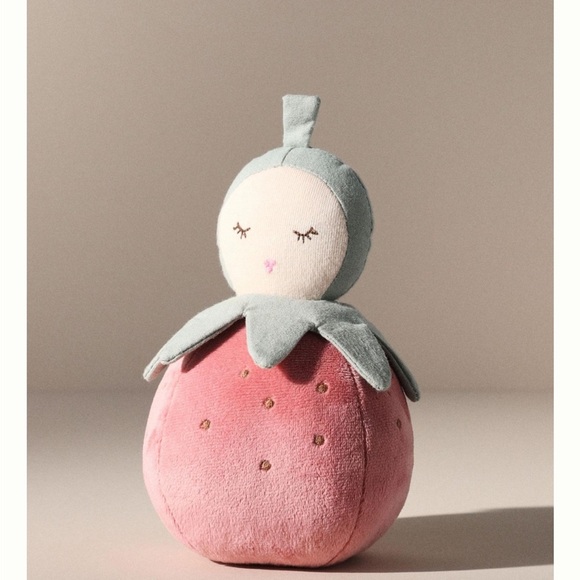 Anthropologie x Mon Ami Pinky Berry Chime Toy NWT - Picture 1 of 11